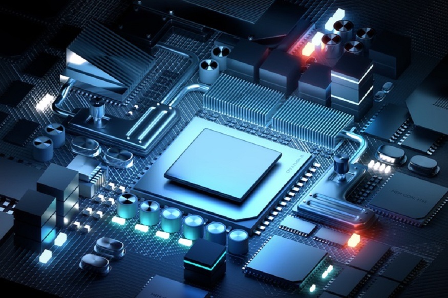High-Tech Computer Chip